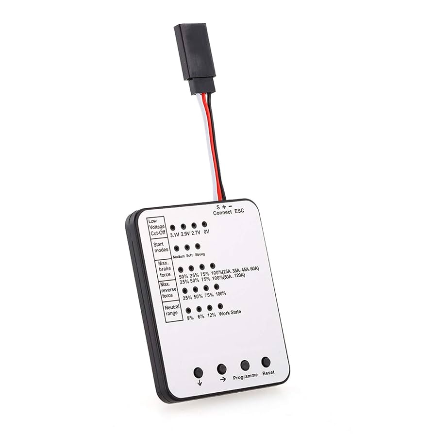 Amazon.co.jp: ESCプログラミングカード, Funien SURPASSHOBBY